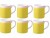 Bild 0 Mila Kaffeetasse United Colors 280 ml, 6 Stück, Gelb