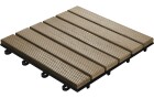 Florco Balkon-& Terrassenplatten Esche, 6 Latten 30 x 30