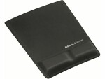 Fellowes Wrist Support - Mouse pad with wrist pillow - black