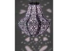 COCON Lampion LED Solar Vase, Violett, Betriebsart: Solarbetrieb