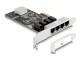 Immagine 6 DeLock Netzwerkkarte 4x RJ45 1Gbps, PCI-Express x4