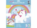 URSUS Moosgummi-Set Glitter Einhorn, Mehrfarbig, Selbstklebend