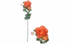 CHALET Kunstblume Rose 66 cm, Orange, Produkttyp: Schnittblumen