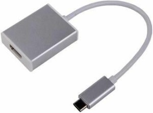 LMP USB-C auf HDMI 2.0 Adapter silber