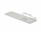 LMP Tastatur KB-1843 Silber, CH-Layout mit Ziffernblock