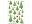 Bild 1 Herma Stickers Weihnachtssticker Tannenbäume 1 Blatt à 28 Sticker