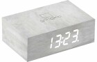 Gingko Digitalwecker Flip Click Clock Weiss, Funktionen