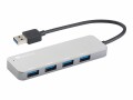 Sandberg Saver - Hub - 4 x SuperSpeed USB 3.0 - Desktop