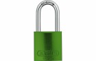 Abus Vorhängeschloss 72/40HB40 Grün Aluminium, Schlossart