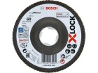 Bosch Professional Fächerschleifscheibe X-LOCK Best for Metal K60, 125 mm