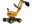 Bild 1 Rolly Toys Digger JCB, Fahrzeugtyp: Bagger, Altersempfehlung ab: 3