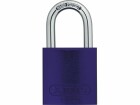 Abus Vorhängeschloss 72/40 Lila Aluminium, Schlossart