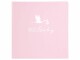 Goldbuch Fotoalbum Storch Hallo Baby Pink, Frontseite wechselbar