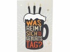 Depesche Musikkarte beweglich Geburtstag, Bier, Papierformat: 14.7 x