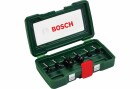 Bosch Fräserset HM 8 mm 6-teilig, Zubehörtyp: Fräser, Set: Ja