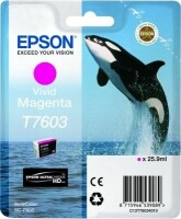 Epson Tintenpatrone vivid magenta T760340 SureColor P 600