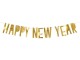 Partydeco Girlande Happy New Year 90 x 10 cm