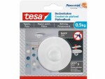 tesa Deckenhaken -Set 0.5 kg, 3x selbstklebend für Tapeten