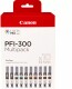CANON     Multipack Tinte      10 Farben - PFI-300   iPF PRO-300          10x14.4ml