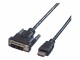 Value DVI-HDMI Kabel, DVI (18+1) ST - HDMI