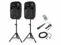 Vonyx VPS102A Active Speaker Set 10, LED, MP3, BT