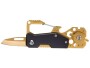 Troika Taschenmesser Toolinator 10 Funktionen Gold/Schwarz, Typ
