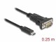 Image 1 DeLock Serial-Adapter USB-C ? RS-232 D-Sub 9 Pin mit