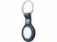 Bild 2 Apple AirTag Schlüsselanhänger aus Feingewebe Pacific Blue