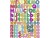 Bild 0 URSUS Haftmagnet Buchstaben Mehrfarbig, 100 Stück, Detailfarbe