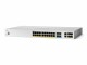 Cisco PoE+ Switch CBS350-24MGP-4X 28 Port, Montage Switch: 19