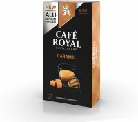 CAFE ROYAL Kaffeekapseln Alu 2001783 Caramel 10 Stück 