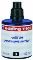 EDDING Tinte 100ml T-100-3 blau, Kein Rückgaberecht, Aktueller
