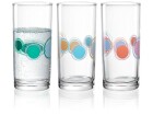 Montana Trinkglas :New Dots 280 ml, 3 Stück, Transparent