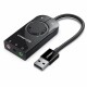 UGREEN    External USB Sound Adapter - 40964     15cm, Black