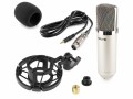 Vonyx Kondensatormikrofon CM400 Silber, Typ: Einzelmikrofon