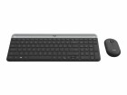 Logitech MK470 SLIM COMBO - GRAPHITE HRV-SLV - 2.4GHZ