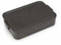 Brabantia Lunchbox Make & Take 2 l, Dunkelgrau, Materialtyp