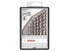 Bosch Professional Metallbohrer-Set HSS-G, 10-teilig, Set: Ja, Bohrerschaft