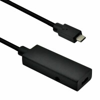 Roline USB-C-C, Datenkabel Repeater 12.04.1105 Black, ST/BU, 3.2 Gen2