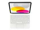 Apple Magic Keyboard Folio für iPad 10. Gen. - CH-Layout, Weiss