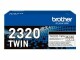Brother TN2320 TWIN - 2-pack - High Yield