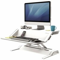 Fellowes Sitz-Steh Workstation Lotus 0009901 weiss