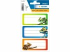 Herma Stickers Schuletiketten Gecko 9 Etiketten, 3 Blatt, Produkttyp