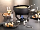 Stöckli Fondue-Rechaud Bellavista Schwarz/Silber, Material: Metall