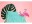 Immagine 4 Partydeco Kuchen-Topper Aloha Flamingos 6 Stück, Pink, Material