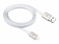 JustMobile Just Mobile AluCable Flat - Lightning-Kabel - Lightning