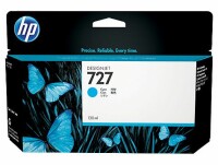 Hewlett-Packard HP Tintenpatrone 727 cyan B3P19A DesignJet T920/T1500