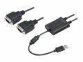 LogiLink USB 2.0 to 2-Port Serial Adapter - Serieller