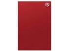 Seagate Externe Festplatte - One Touch Portable 5 TB, Rot