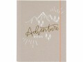 Goldbuch Ringbuch Adventure Braun, Papierformat: 18.5 x 23 cm